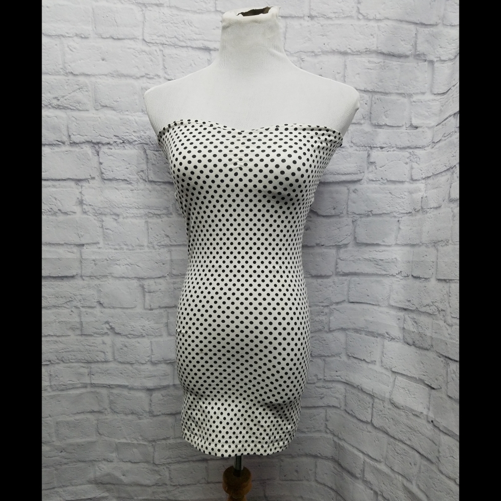 Urban Behavior polka dot mini dress